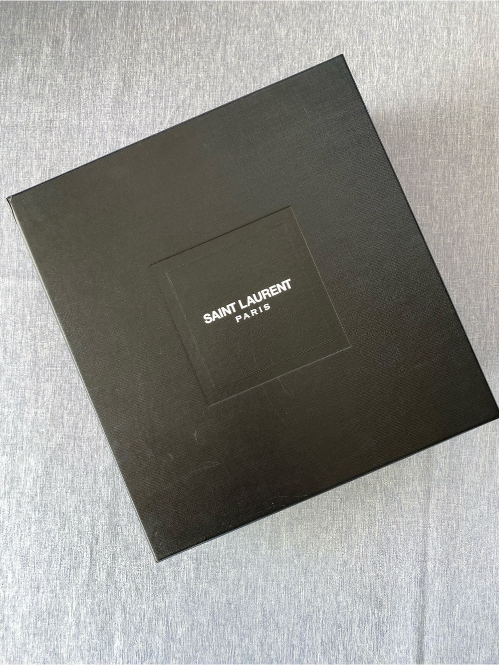 Authentic SAINT LAURENT | Bag Bootie Box with Tissue Gift Decoration Storage - Picture 2 of 16